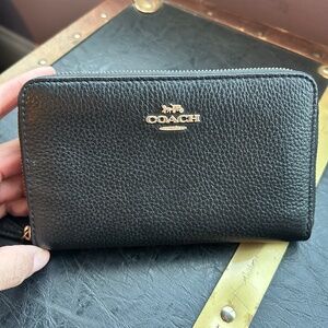 Coach Wallet (black, small)